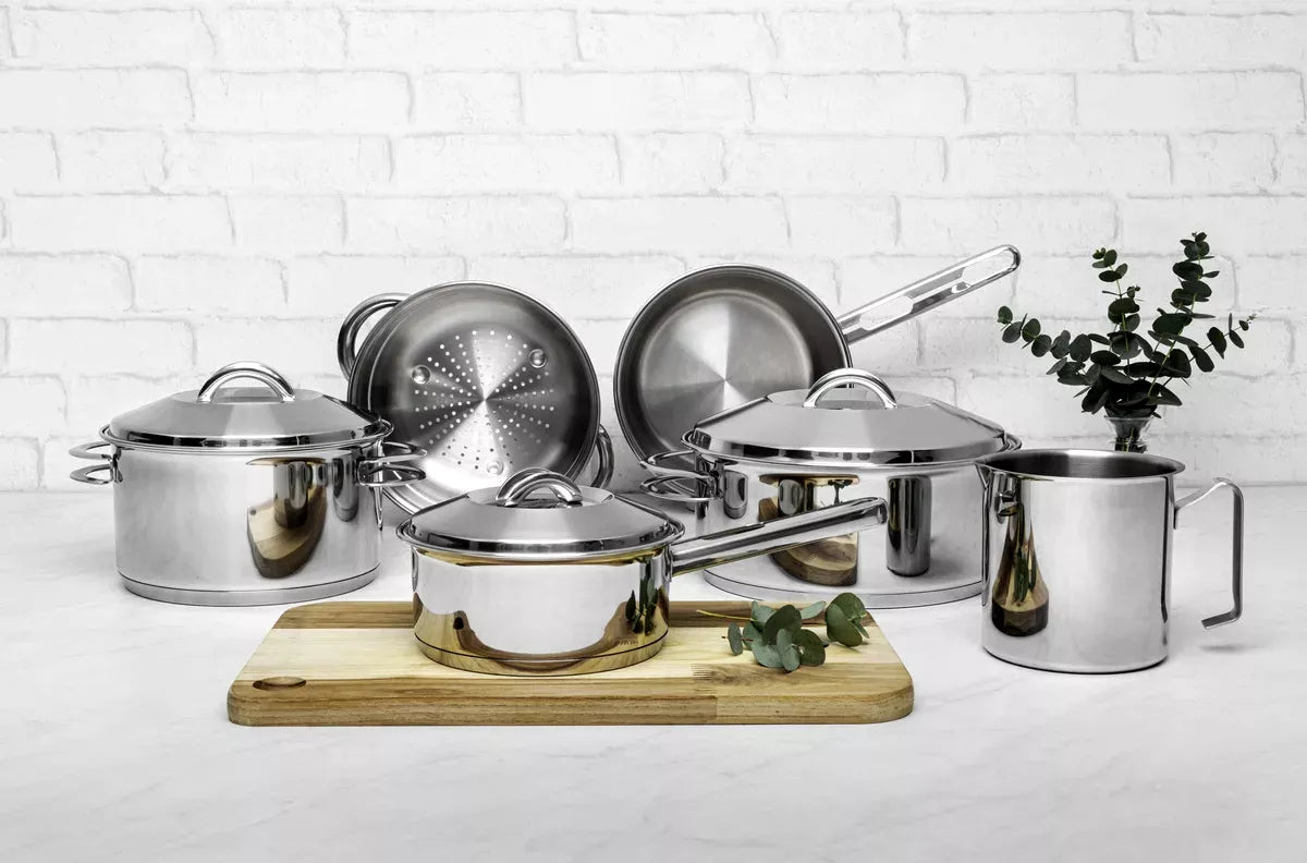 Tramontina Jogo de Panelas Solar 6 Pc. Inox (25 anos de garantia)