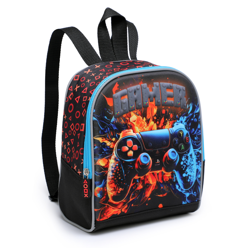 Kit Mochila de Rodinha Gamer 3D