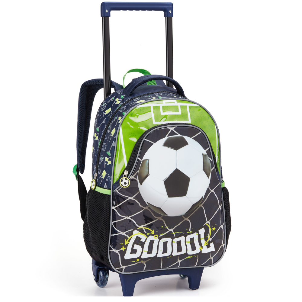 Kit Mochila de Rodinha de Futebol (sestine)