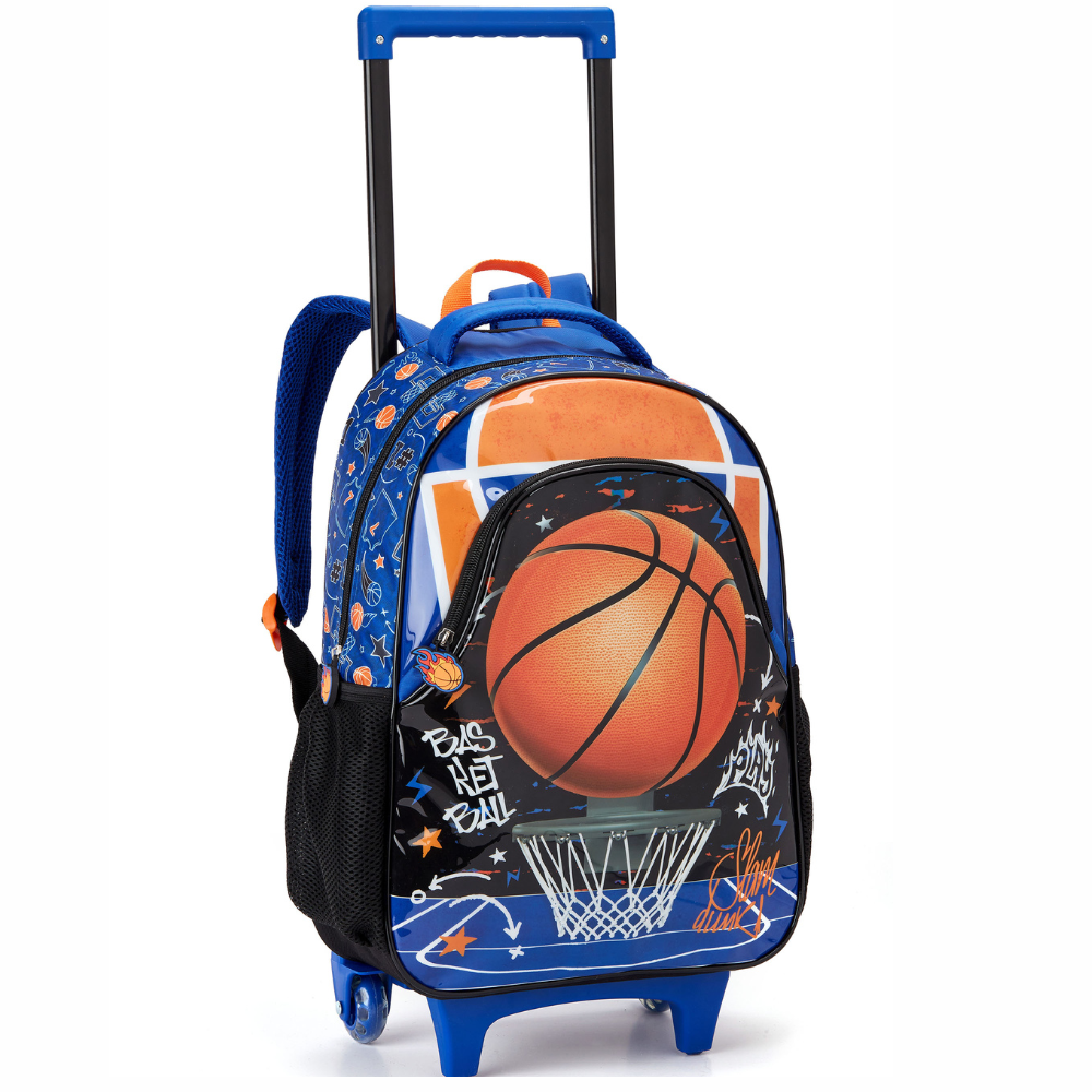 Kit Mochila de Rodinha de basquete