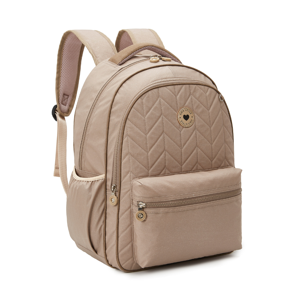 Mochila KIKA STLYE com brilho) Refe:2512